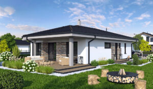 Projekt prízemného rodinného domu LAGUNA12N