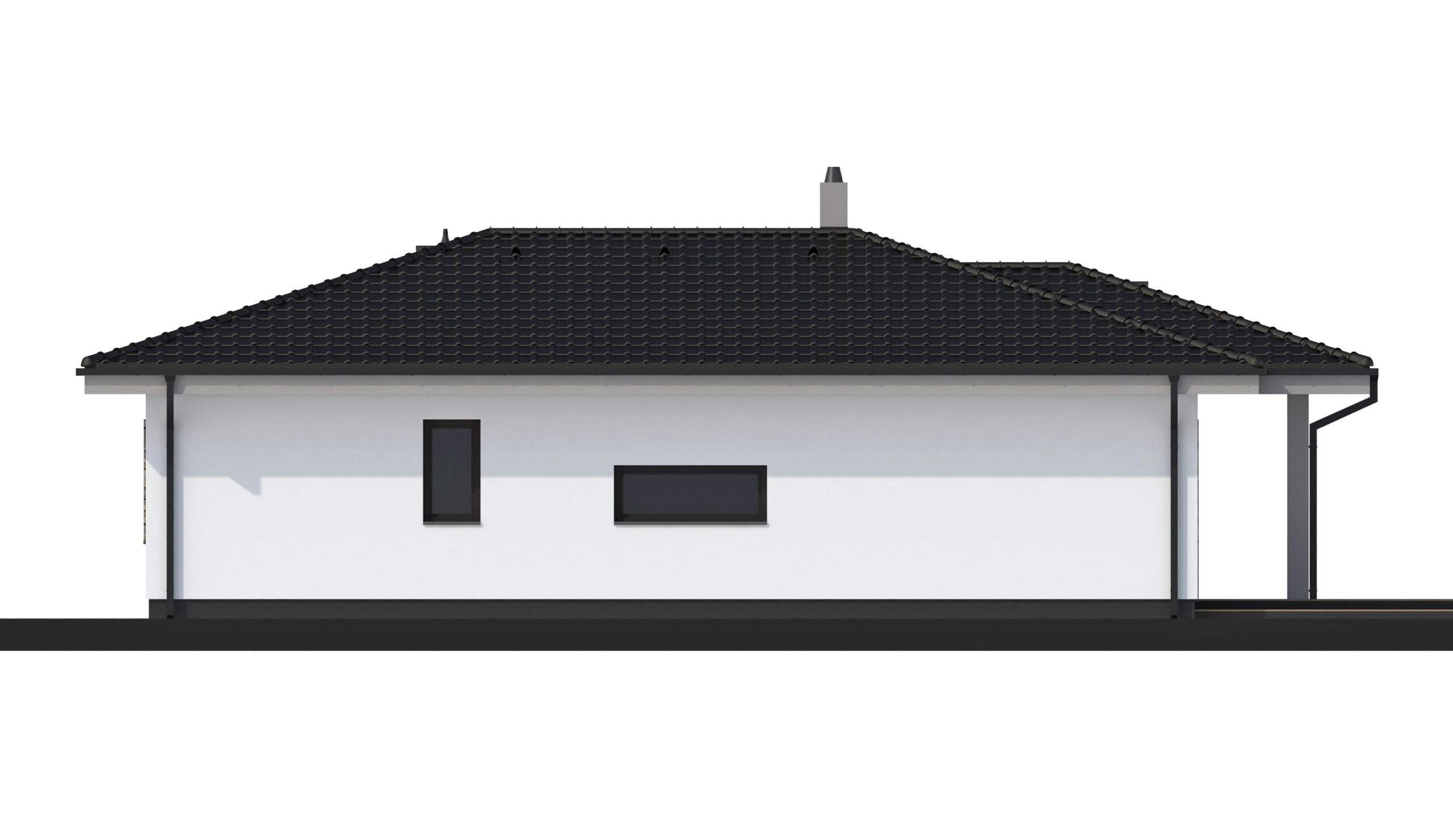 Projekt prízemného rodinného domu LAGUNA12N