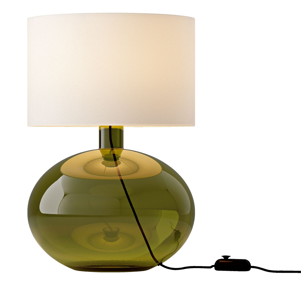Sklo v každom detaile – stolová lampa Ljusas ysby, 69,90 €, Ikea