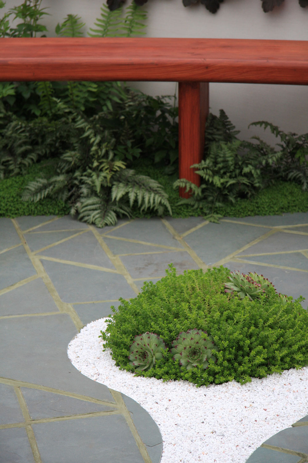 Japonská záhrada na streche ako umelecké dielo