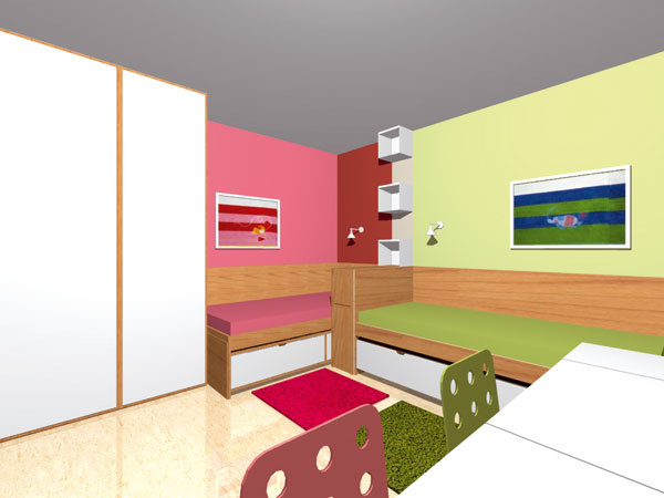 Podlahy v detských izbách