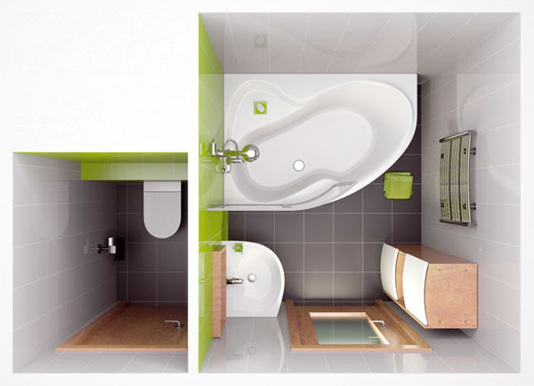 Pri hľadaní vhodného dispozičného riešenia štandardnej panelákovej kúpeľne sa môžete inšpirovať vizualizáciami z kúpeľňových štúdií.