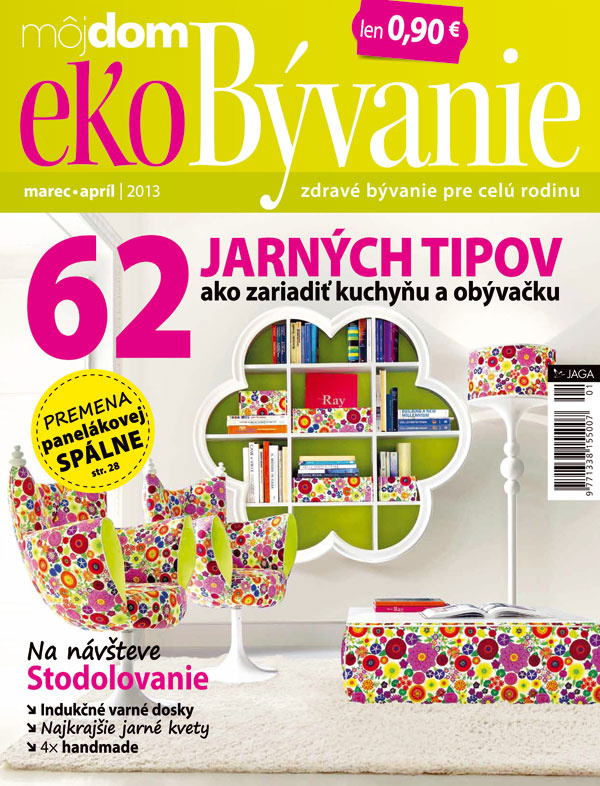 Nové číslo časopisu Môj dom ekoBývanie 01/2013 v predaji