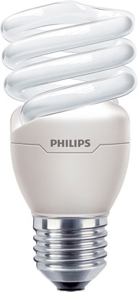Špirálová úsporná žiarivka Philips Tornado s normálnou päticou, 23 W, od 5 €