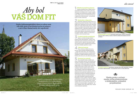 Publikácia Všetko o bývaní:  Ako postaviť dom do 70 000 € v predaji
