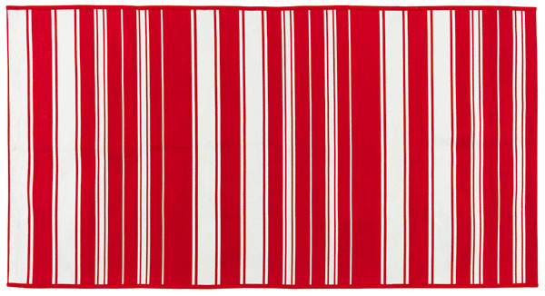 Alslev, obojstranný hladko tkaný koberec, 100 % bavlna, 150 × 80 cm, 12,99 €, IKEA