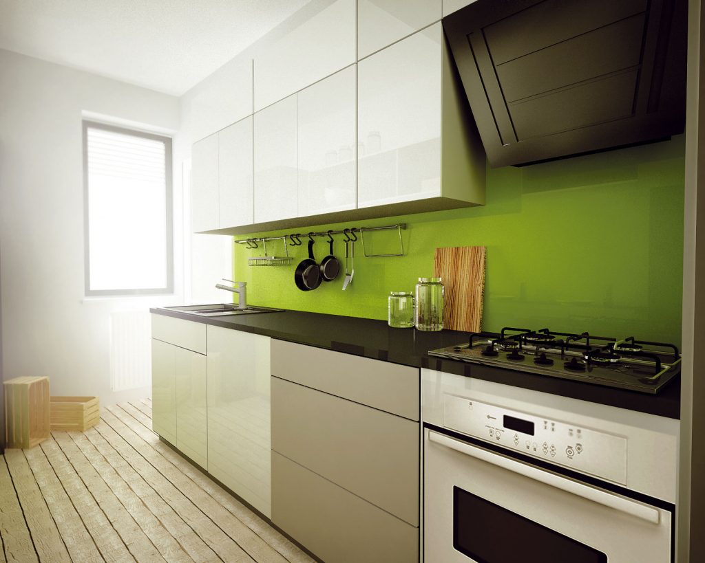 2 návrhy kuchyne v stiesnenom priestore panelákového bytu