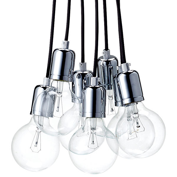 Stropný luster Bulbs, 288 €, www.nordicday.sk