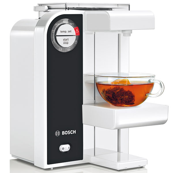 Bosch THD2021, prietokový ohrievač vody s filtráciou, 5 rôznych nastavení teploty na každý druh čaju, energeticky úsporný, 105,24 €