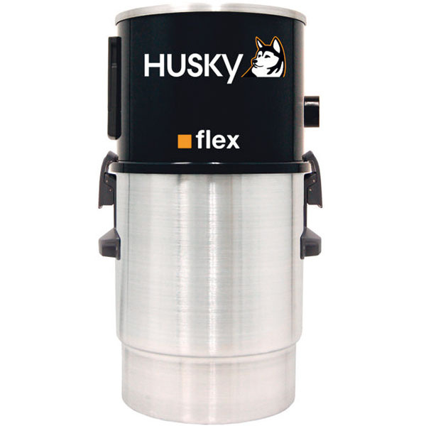 HUSKY flex predstavuje tichý jednomotorový agregát na suché vysávanie. Je vhodný do menších rodinných domov a priestorov s plochou do 500 m2. Agregát disponuje veľkoplošným pracím filtrom s účinnosťou 97,5 %, záruka 5 rokov, akciová cena CONECO 2014: 632 €, Cevys.