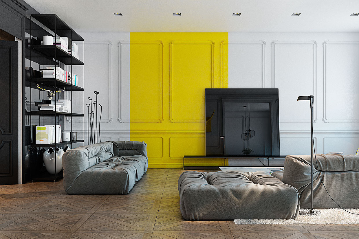 Máte radi žltú v interiéri?