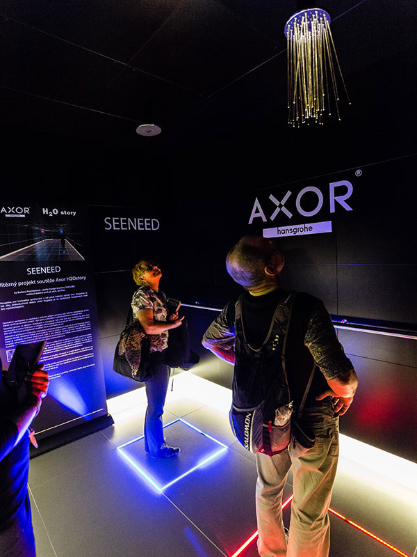 Víťazná práca 3. ročníka Axor H2O story zaujala na Designbloku 2014
