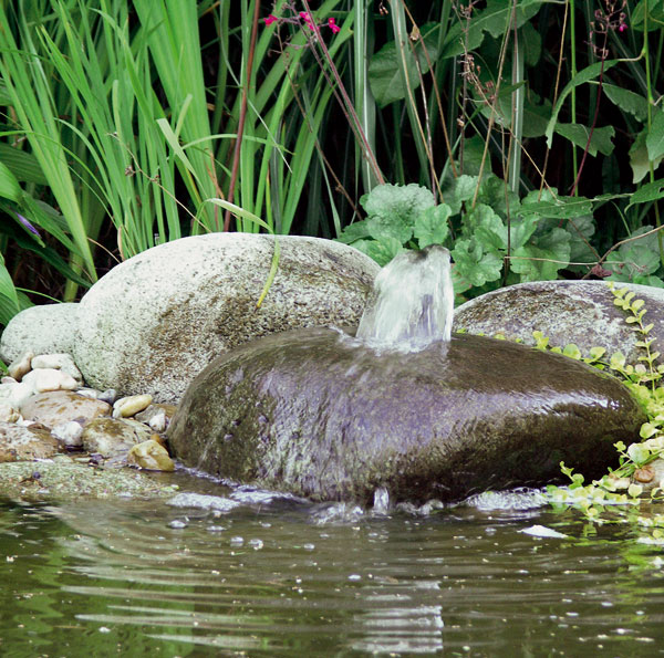 Nielen keď zaprší...: Malé vodné prvky v záhradnej kompozícii