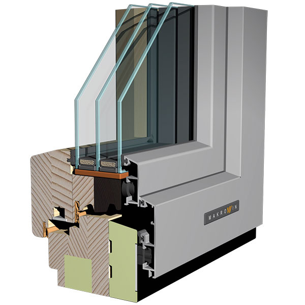 K aktuálnym trendom patria drevo-hliníkové okná. Z exteriérovej strany rámu je hliník, ktorý zabezpečuje odolnosť proti poveternostným vplyvom aj mechanickému poškodeniu, minimálnu náročnosť na údržbu a dlhú životnosť. Ponuka hliníkových „klipov“ umožňuje tiež dokonalé zladenie s fasádou. Drevo zo strany interiéru zasa pôsobí útulne, plní nosnú funkciu a zabezpečuje výborné tepelnotechnické parametre rámu.