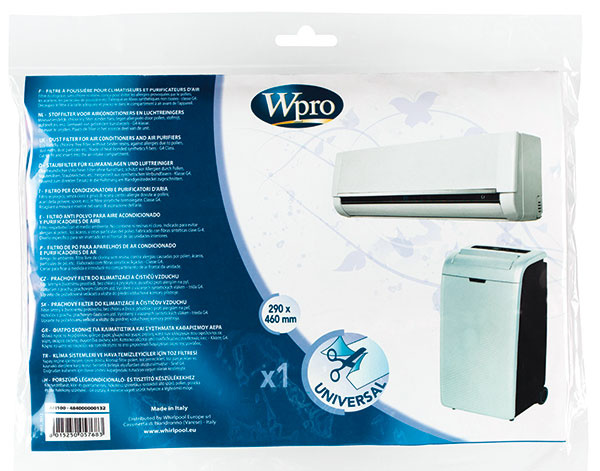 Ekologický prachový filter Wpro AFI 100 je praktická pomôcka, ktorú ocenia najmä alergici. Filtruje pele, roztoče a prachové častice. Jednoducho ho vystrihnite v požadovanej veľkosti a tvare a vložte do priestoru prívodu vzduchu. 3,50 € www.vasechladenie.sk