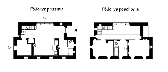 Tehlový dom vo veľkosti dvojizbového bytu