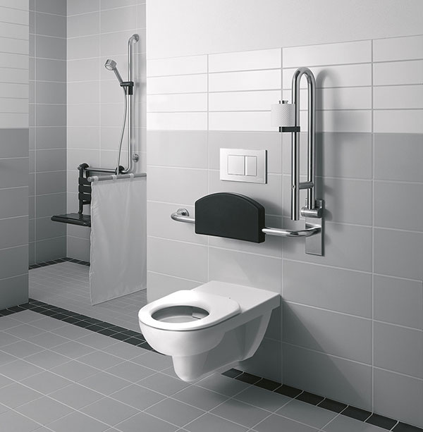 WC bez oplachovacieho kruhu Rimfree ®šetrí vodu a čistiace prostriedky

