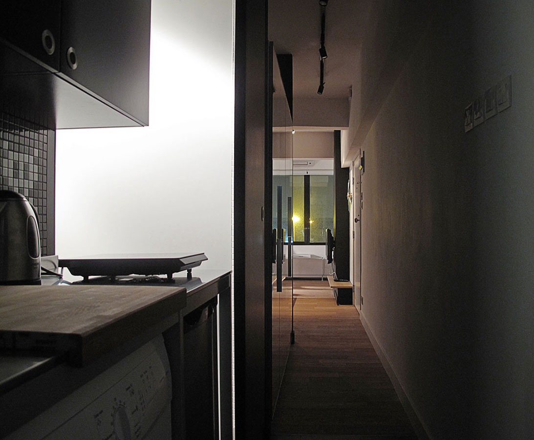 Funkčná zmena dispozície bytu s plochou 32 m²