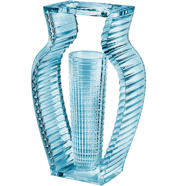 Nápaditá váza I Shine od značky Kartell, 20 × 33 × 9,5 cm, polykarbonát, viac farieb, 116 €, Konsepti