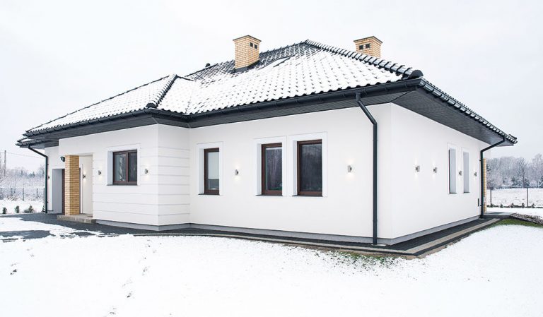 Čo sa dá robiť na stavbe rodinného domu v zime?