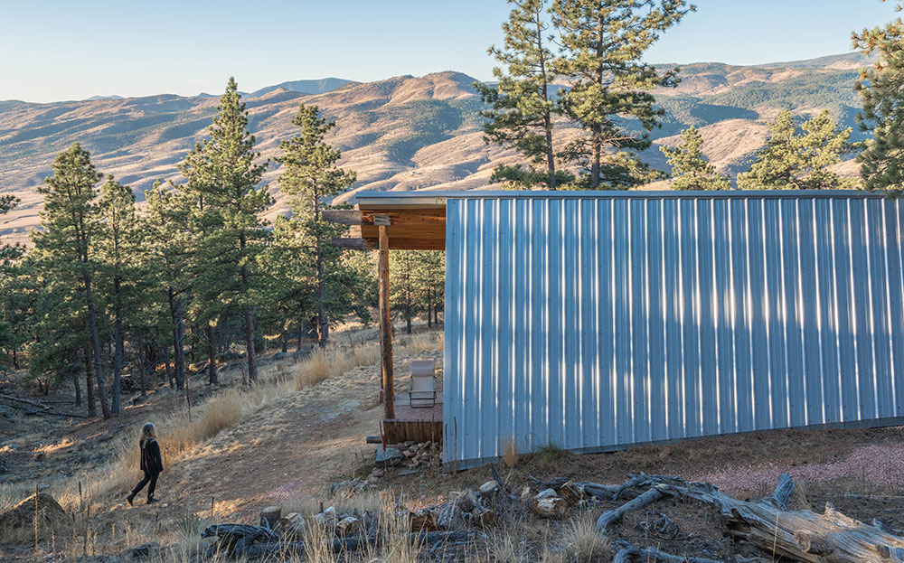 Pasívny domček v horách: Bez penových hmôt a energeticky náročných materiálov