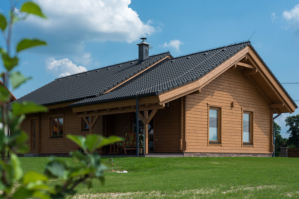 Bezbariérový bungalov s nízkou spotrebou energie a s príjemnou vôňou dreva