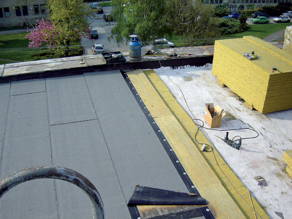 Zateplenie plochej strechy