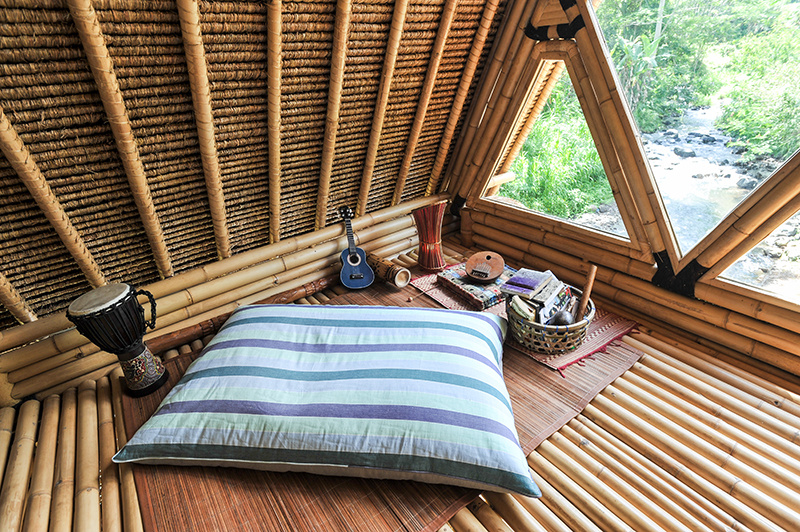 Bambusový domček ako skvelý zážitok!