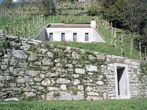 Bývanie na dôchodok po švajčiarsky: Futuristický dom ukrytý vo svahu s výhľadom do údolia