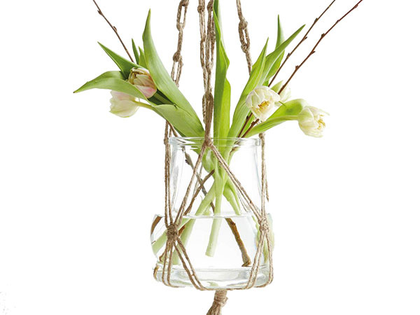 Závesný kvetináč, výška skla 18 cm, šírka 16 cm, 14,95 €, Cellbes