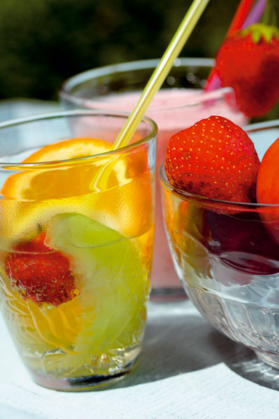 Ovocie v pohári