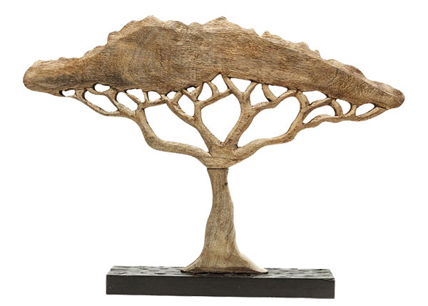 Dekorácia Tree Namib, mangové drevo, 65 × 49 × 9 cm, 109 €, Kare, Lightpark 