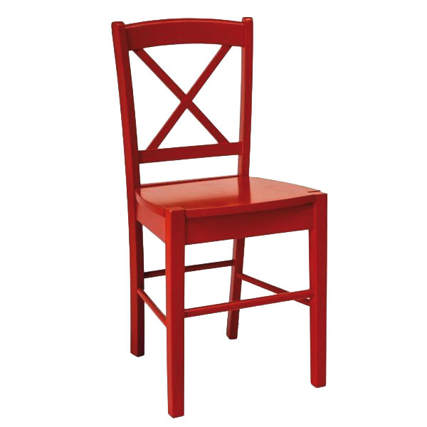 Modrá a červená stolička od značky Signal, 41,59 €, 36 × 85 × 40 cm, www.bonami.sk