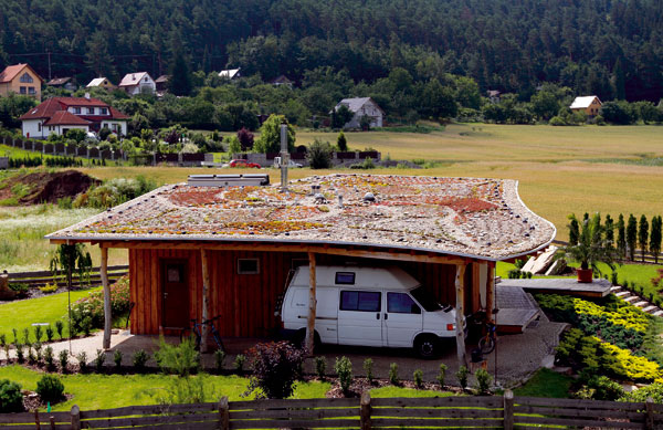Energeticky pasívny dom z dreva a hliny