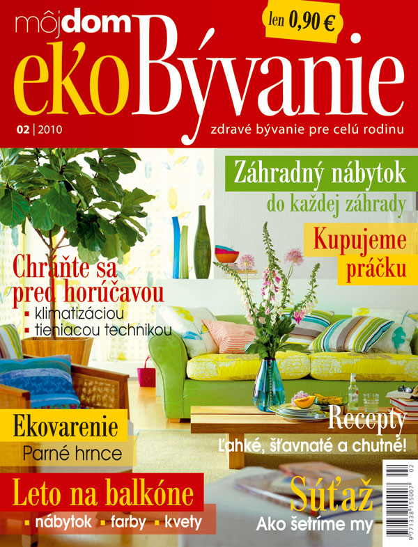 Časopis Môj dom ekoBývanie 02/2010 v predaji