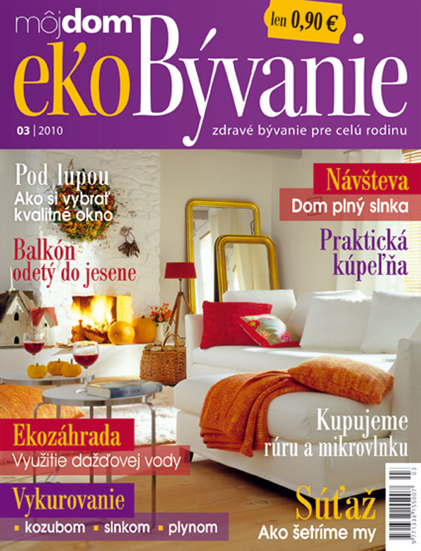 Časopis Môj dom ekoBývanie 03/2010 v predaji