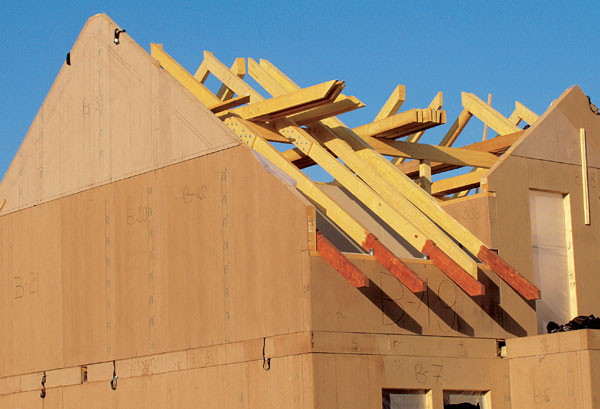 Panelový konštrukčný systém drevených stavieb