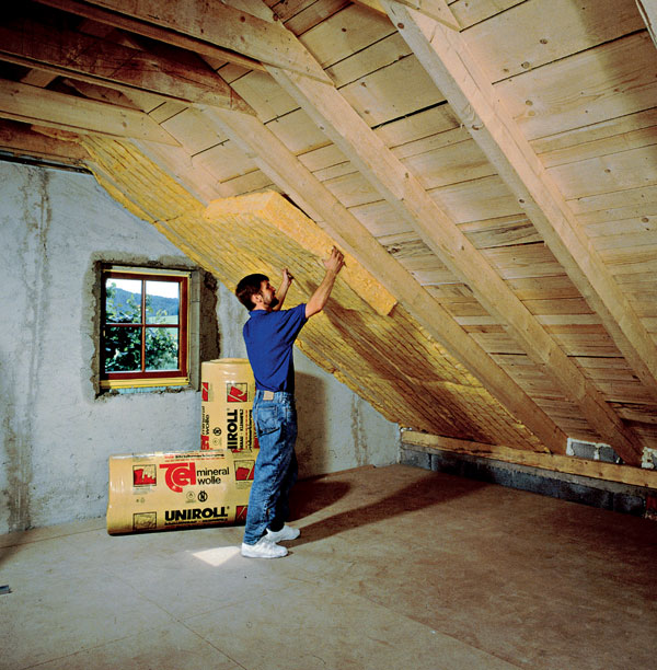 Konštrukcia šikmej zateplenej strechy