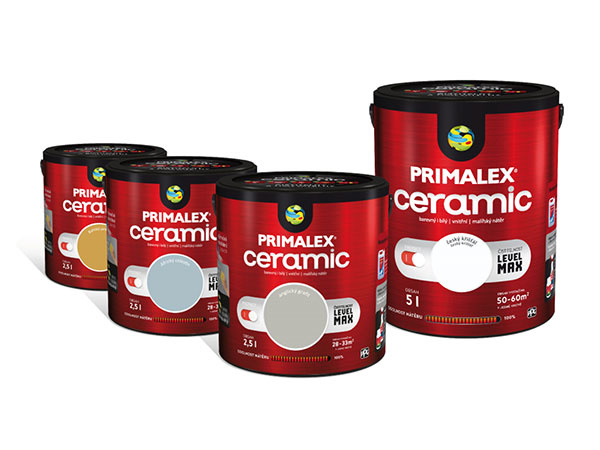 Primalex uvádza novinku – umývateľnú farbu Ceramic