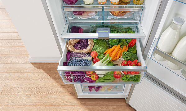 zelenina v chladničke
