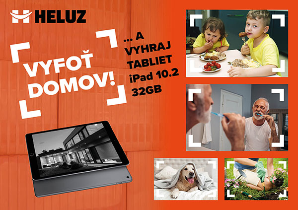 HELUZ ocení víťaznú fotografiu tabletom Apple iPad