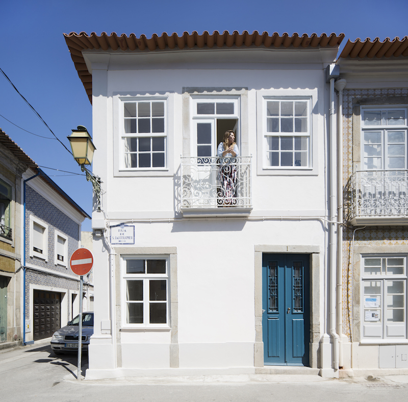 Rekonštruovaný rybársky dom v Portugalsku