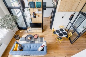 Súťaž Interiér roku: Neobyčajný loftový byt v priestoroch bývalej továrne