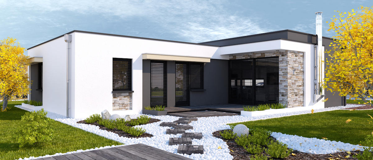 Bungalov Gitaa, autormi projektu sú Ing. Gabriel Ádám a Ing. Miroslav Prešinský z architektonického ateliéru Aphaus. www. aphaus.sk