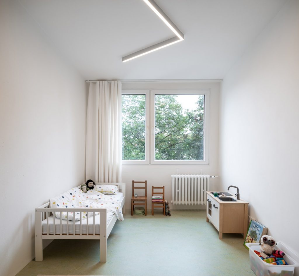 Detská izba s LED profilom