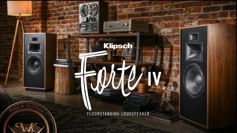 Klipsch Forte IV. Hi-Fi, čo poteší aj oči