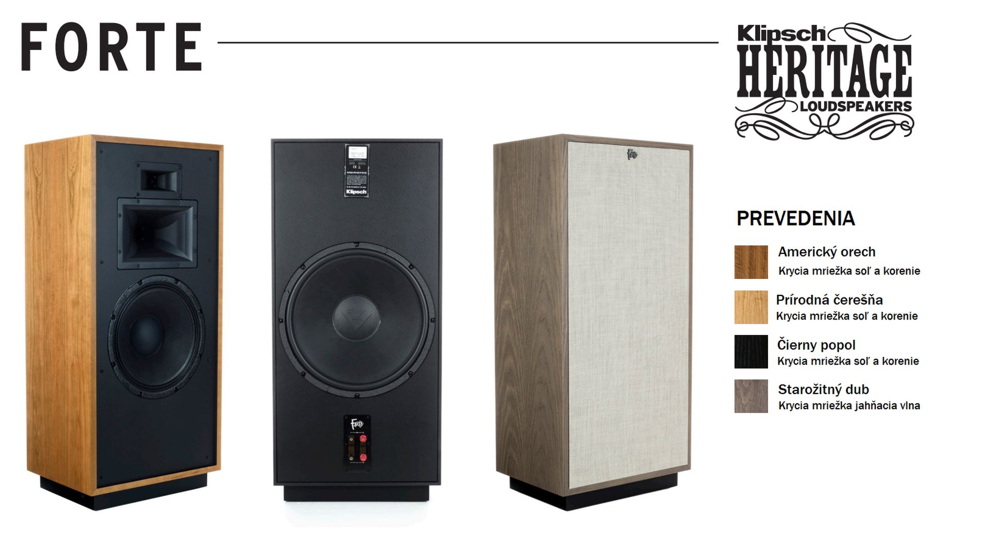 Klipsch Heritage Forte IV-prevedenia-SK