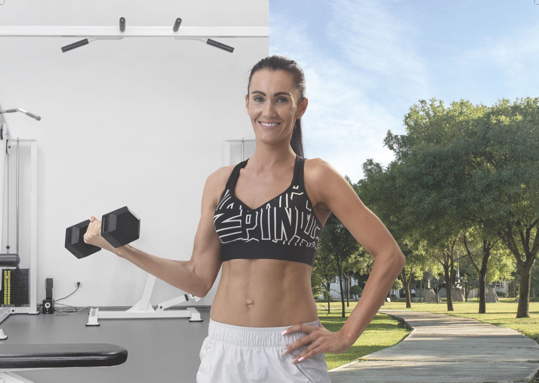 Fitnes-trénerka a výživová poradkyňa Veronika Hanáková.