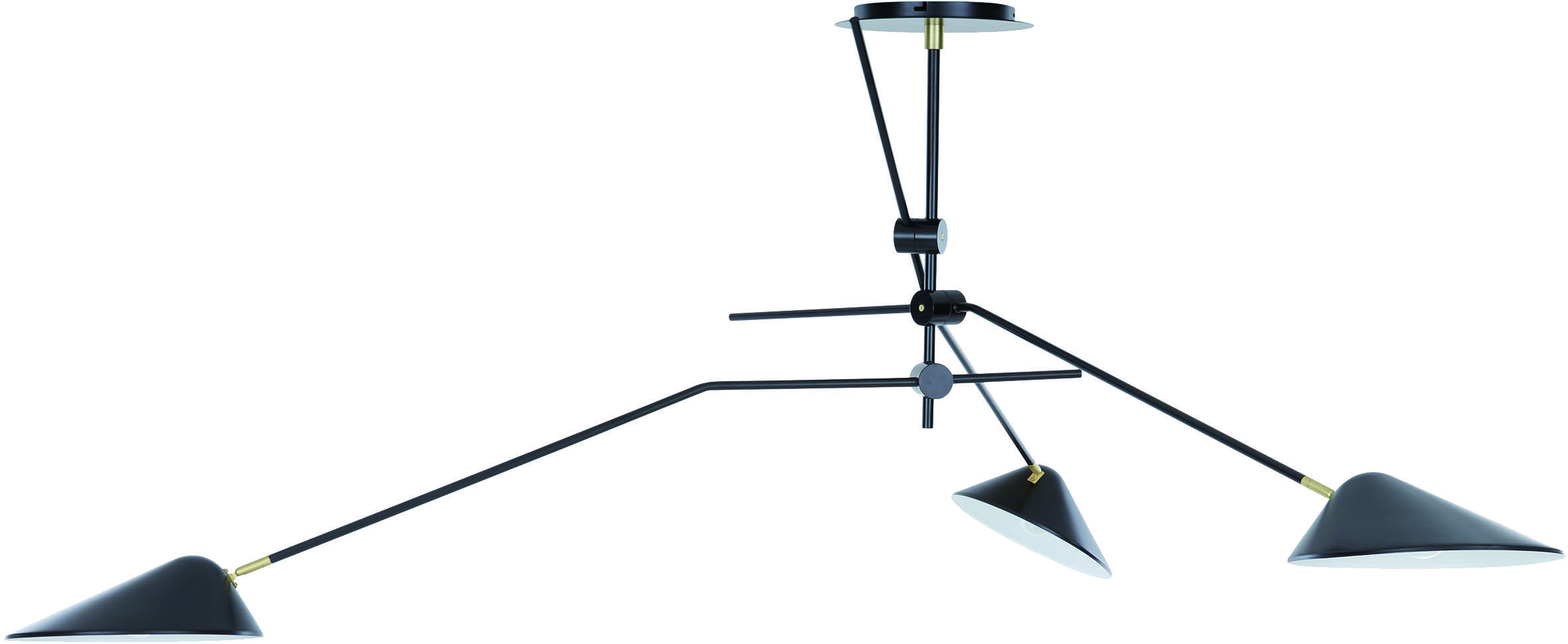 Stropná lampa Neron, 173 × 52 cm, 299 €