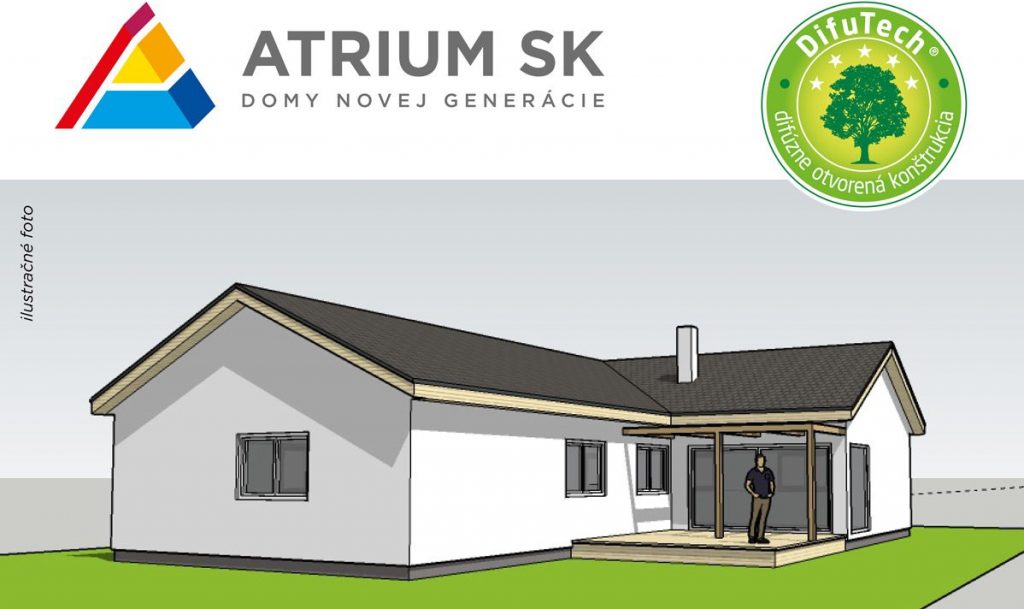 Atrium Čuňovo projekt domu